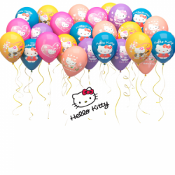 Гелиевые шарики Hello Kitty