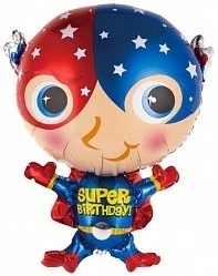 Фольгированный шарик Супергерой